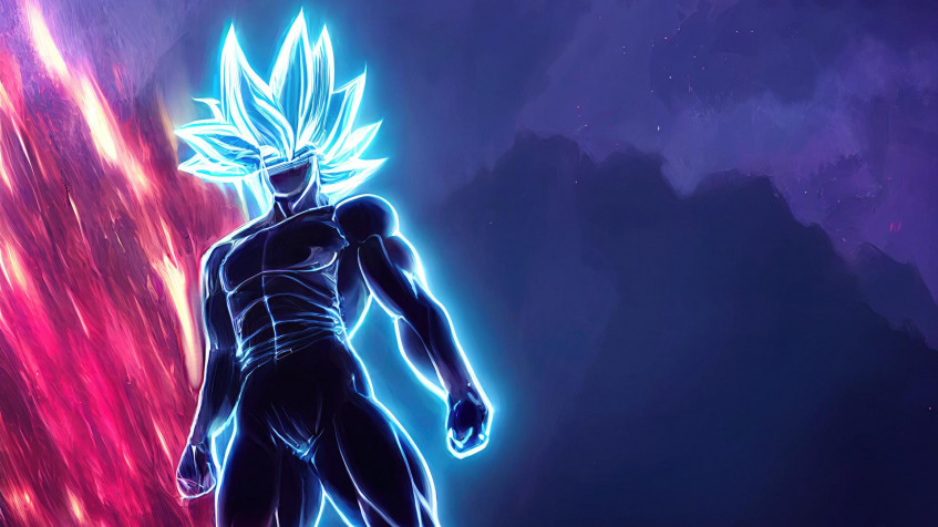 Goku Ultra Instinct Full HD 1080p Wallpaper 1920x1080px