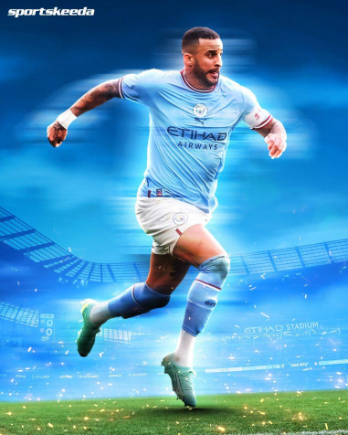 Kyle Walker Phone Wallpaper 1080x1350px