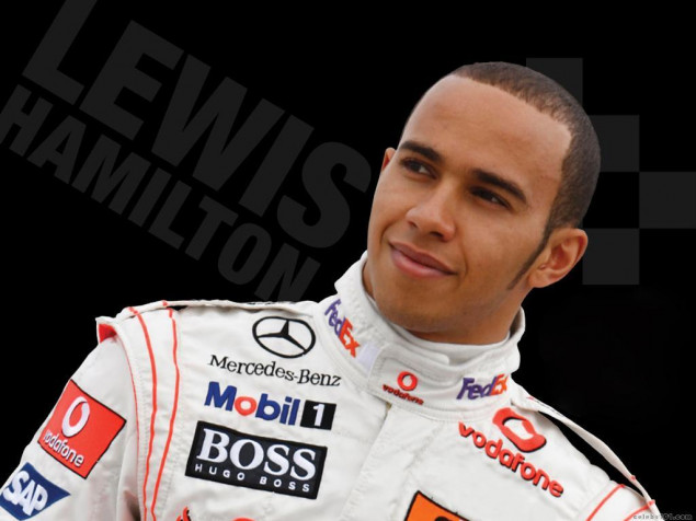 Lewis Hamilton Desktop Background 1024x768px