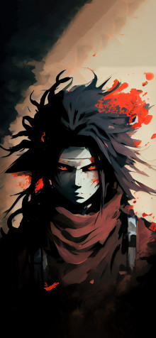 Madara Uchiha iPhone Background Image 1183x2560px