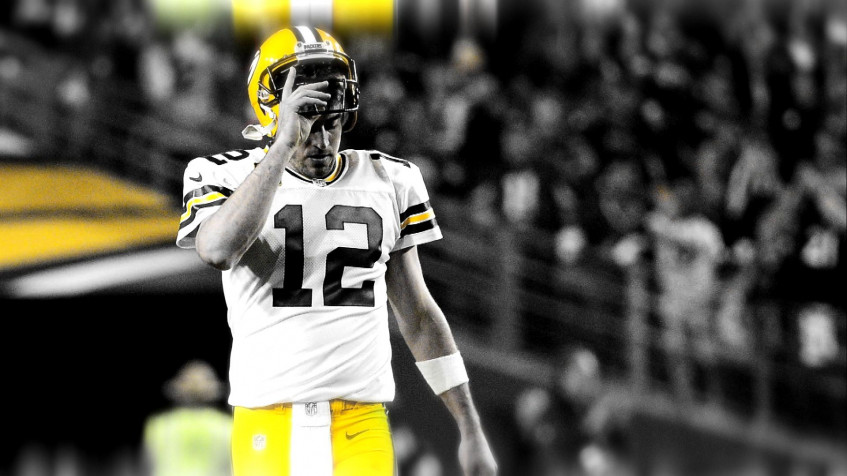 Title Aaron Rodgers Full HD 1080p Wallpaper 1920x1080px