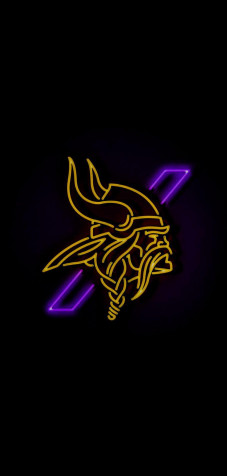 Minnesota Vikings iPhone Wallpaper Image 907x1898px