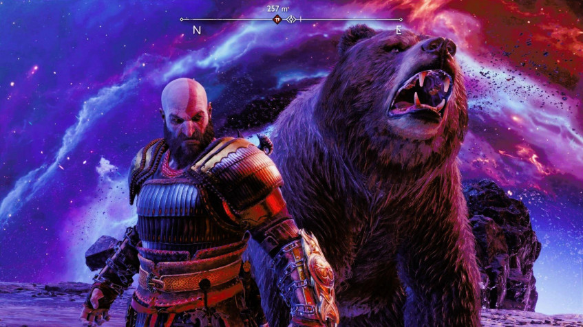 God Of War Ragnarok Full HD 1080p Wallpaper 1920x1080px