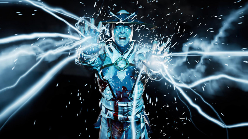 Raiden Mortal Combat Full HD 1080p Wallpaper 1920x1080px