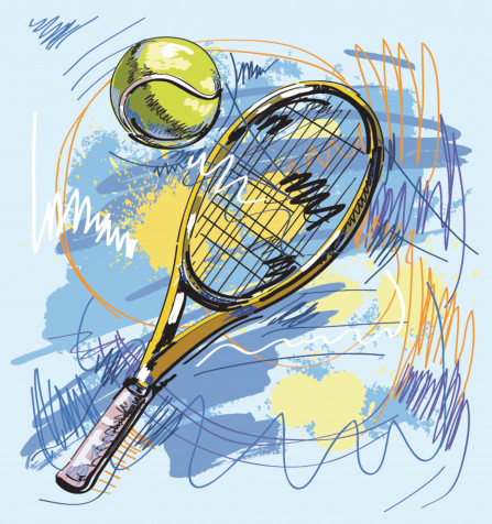 Tennis Wallpaper for Mobile 3009x3200px