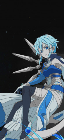 Sinon Phone HD Background 1647x3567px