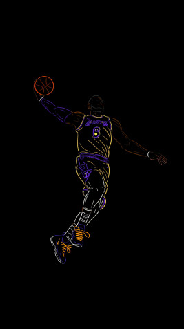 Cool Lebron James Wallpaper for Mobile 1726x3072px