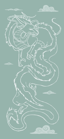 Haku Spirited Away iPhone Background 1183x2560px