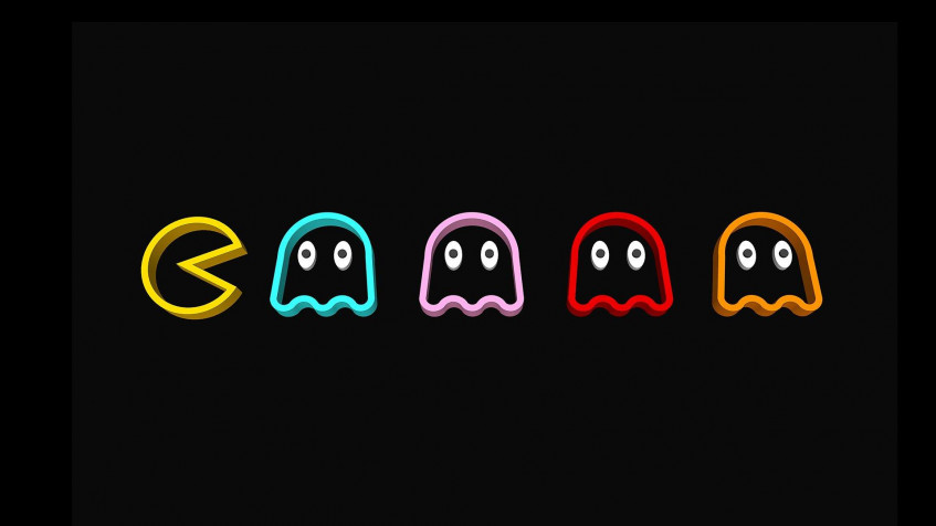 Pacman Full HD 1080p Wallpaper 1920x1080px