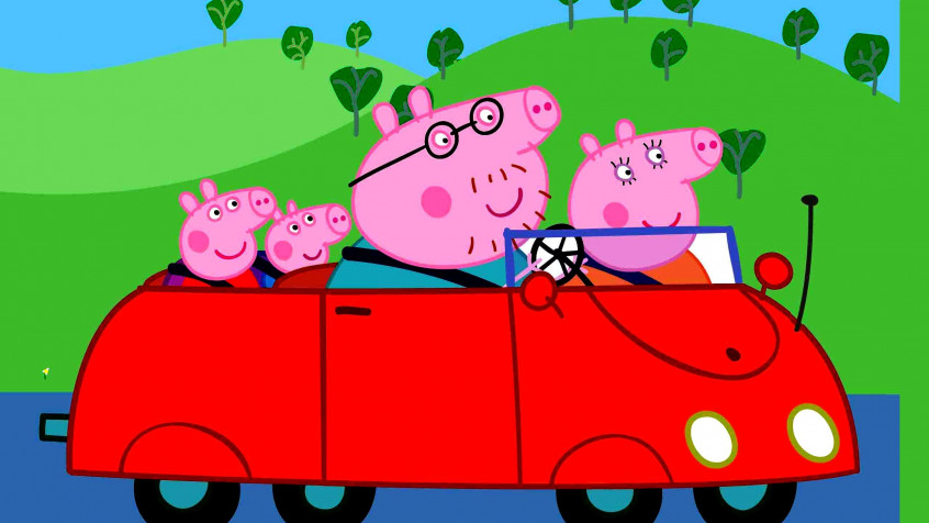 Peppa Pig 2k QHD Wallpaper 2560x1440px