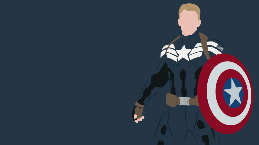 Cool Captain America Full HD 1080p Wallpaper 1920x1080px