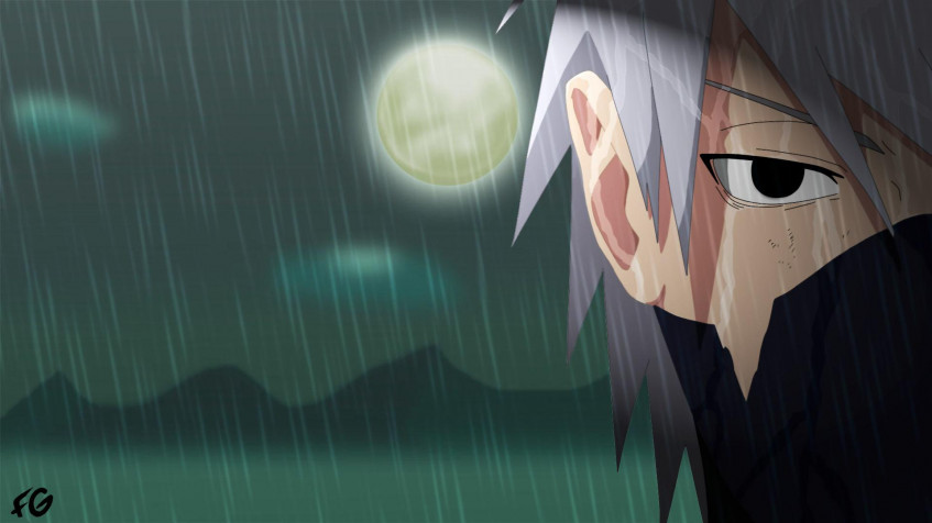 Kakashi Full HD 1080p Wallpaper 1920x1080px