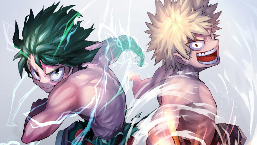 Katsuki Bakugo 4k UHD Wallpaper 3840x2160px