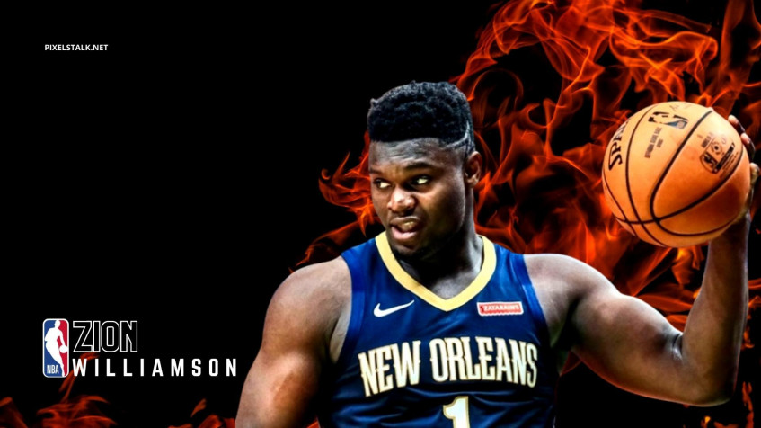 Zion Williamson Full HD 1080p Wallpaper 1920x1080px