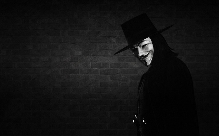 Anonymous Man Widescreen HD Wallpaper 1920x1200px