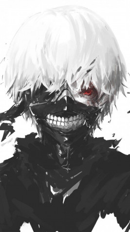 Cool Tokyo Ghoul iPhone Background Image 1080x1920px