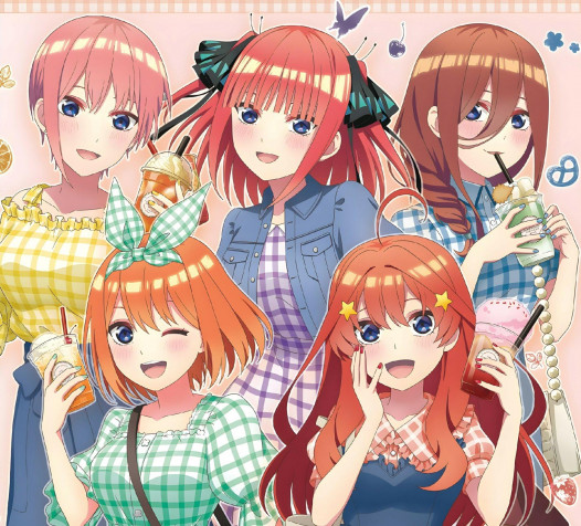 The Quintessential Quintuplets Laptop Wallpaper 1920x1736px