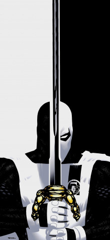 Deathstroke Phone Background Image 2041x4424px