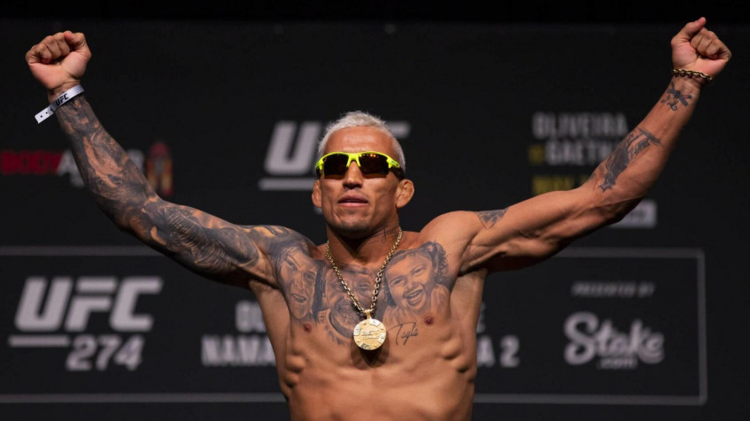 Charles Oliveira Background Image 1600x900px