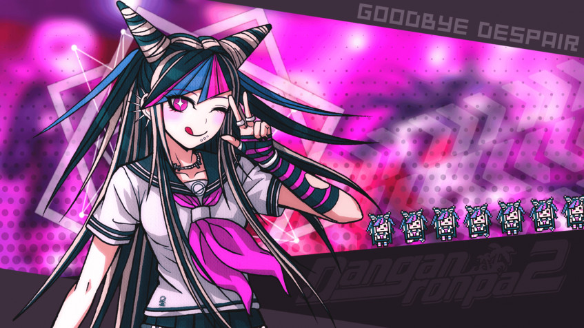 Ibuki Mioda Full HD 1080p Wallpaper 1920x1080px