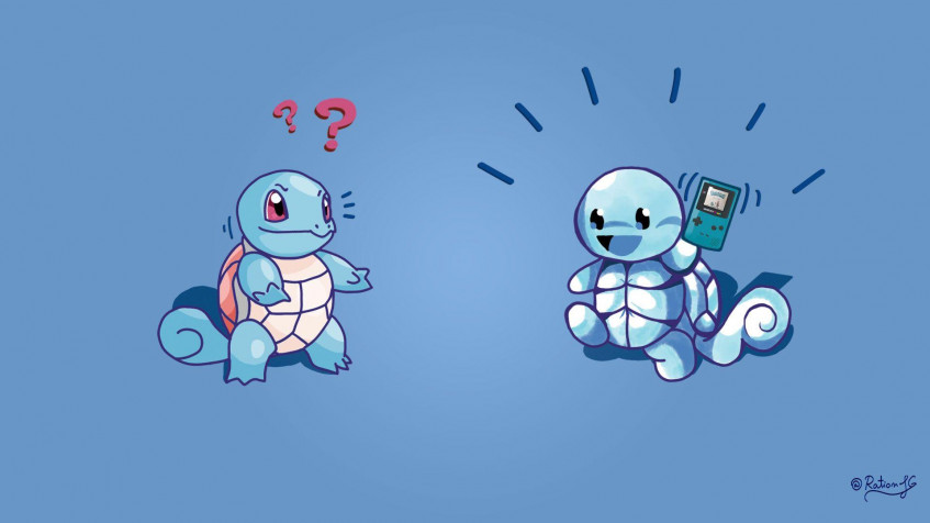 Squirtle Full HD 1080p Wallpaper 1920x1080px