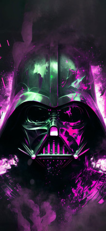 Cool Darth Vader Mobile Background 1183x2560px