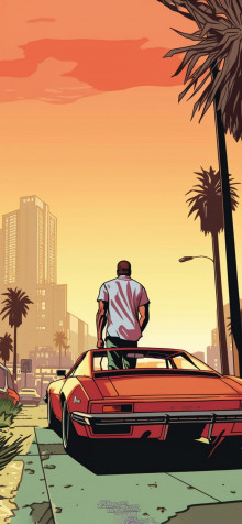 Gta Android Wallpaper 1183x2560px