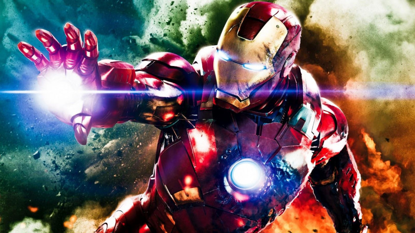 Iron Man Desktop HD Background 1600x900px