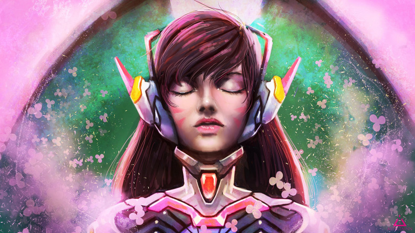 Dva Overwatch 4k UHD Wallpaper 3840x2160px