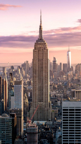 Empire State Wallpaper for Mobile 1440x2560px