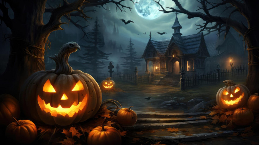 Halloween Full HD 1080p Wallpaper 1920x1080px