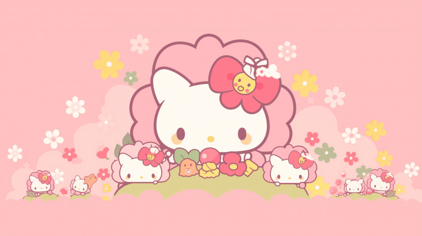 Sanrio MacBook Background 2912x1632px