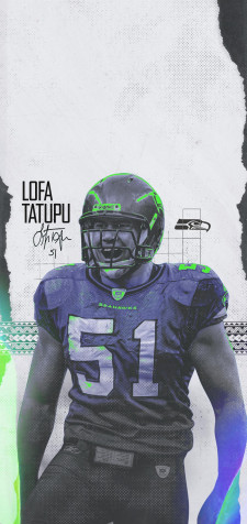 Seattle Seahawks Phone Wallpaper 1152x2436px