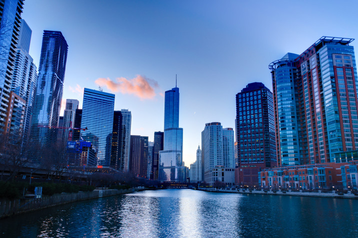 Chicago  HD Background 2048x1360px