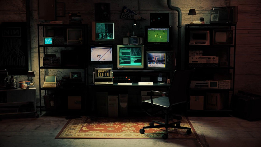 Hacker Room Full HD 1080p Wallpaper 1920x1080px