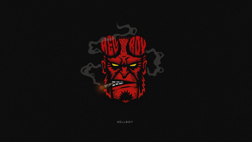 Hellboy 2k QHD Wallpaper 2560x1440px