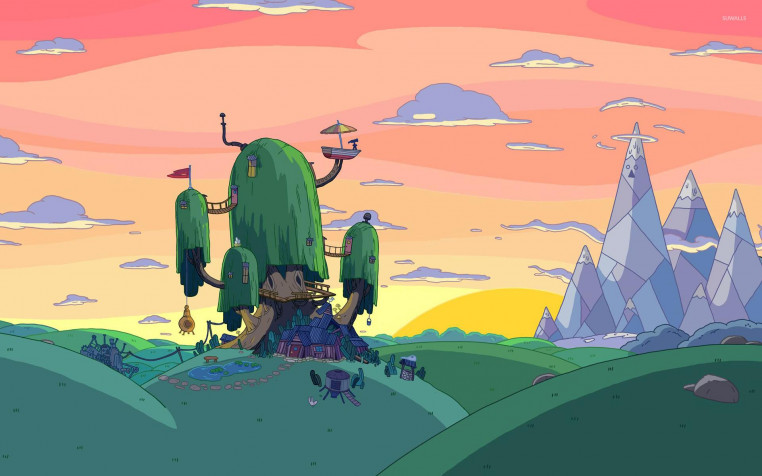 Adventure Time Widescreen HD Wallpaper 1920x1200px