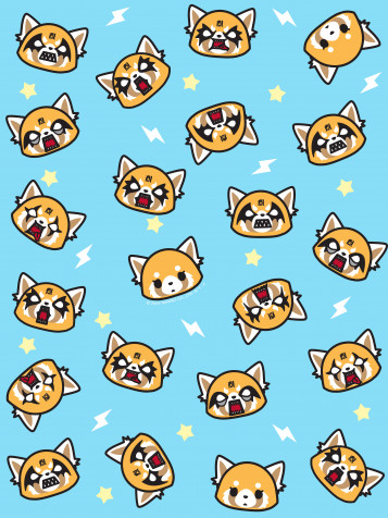 Aggretsuko Phone HD Background 3125x4167px