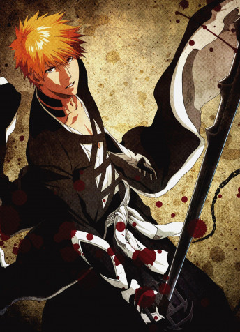 Ichigo Kurosaki Mobile Background 1851x2560px