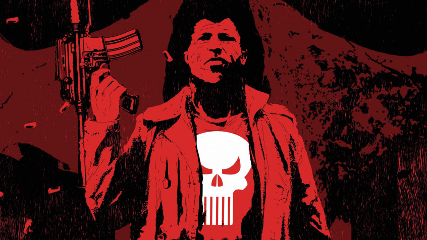 The Punisher MacBook Background 4125x2320px