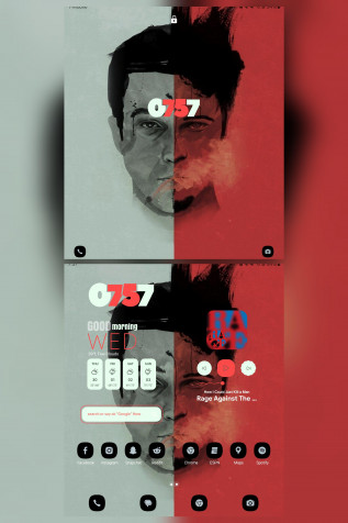 Fight Club Phone Background Image 4096x6144px