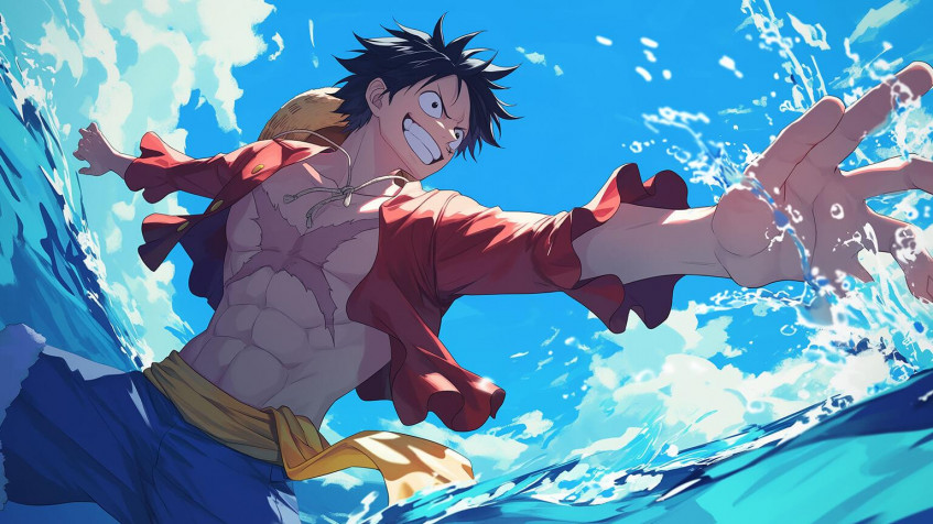 Monkey D Luffy HD Wallpaper 1536x864px