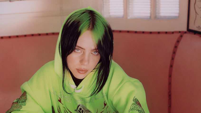 Billie Eilish HD Background 2000x1125px