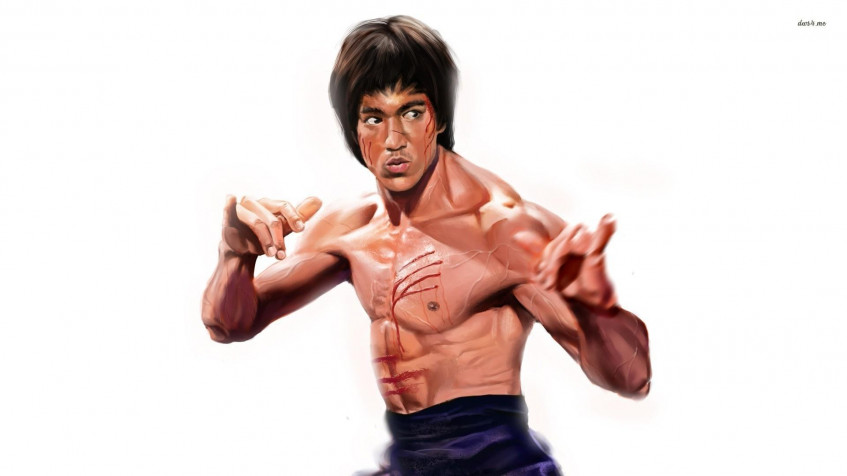 Bruce Lee Full HD 1080p Wallpaper 1920x1080px