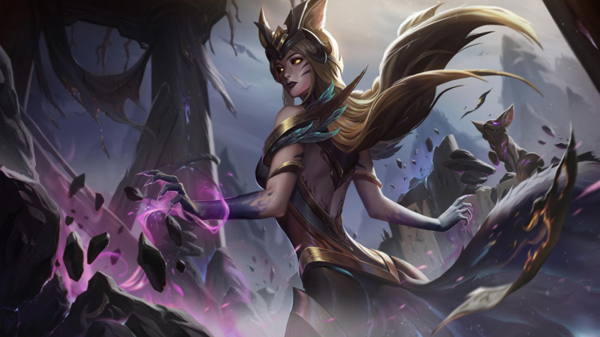 Ahri League Of Legends Full HD 1080p Wallpaper 1920x1080px