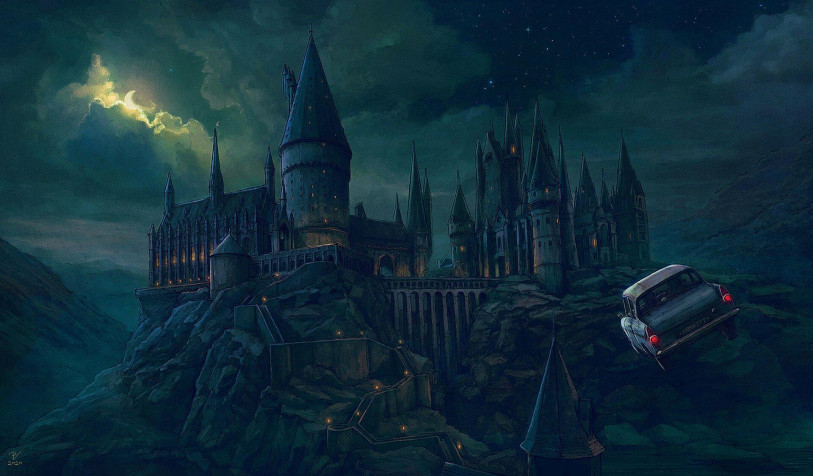 Hogwarts Background Image 1920x1124px