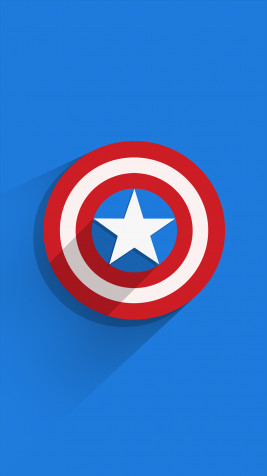 Captain America Phone Background 1080x1920px