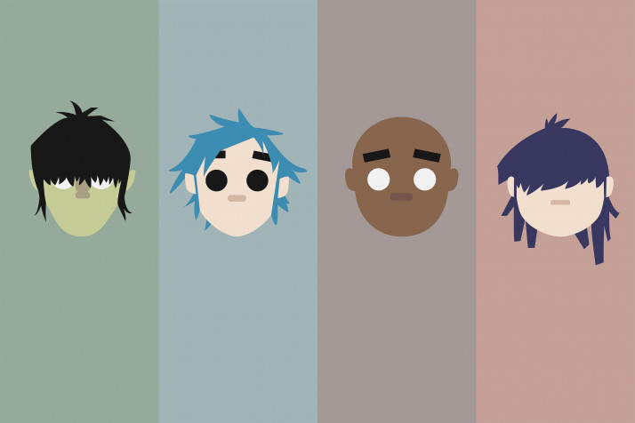 Gorillaz Laptop Wallpaper 3000x2000px