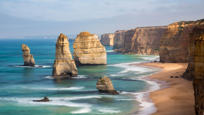 Great Ocean Road Full HD 1080p Wallpaper 1920x1080px