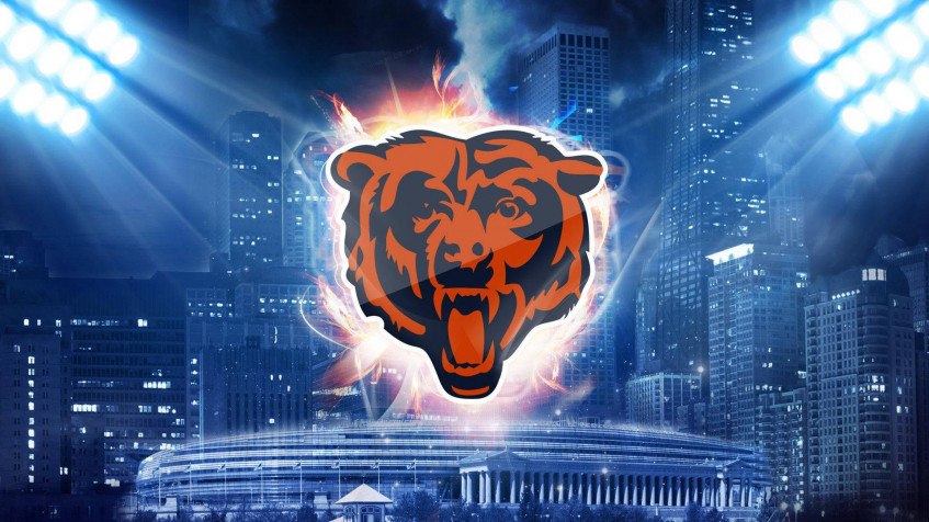 Chicago Bears Full HD 1080p Wallpaper 1920x1080px